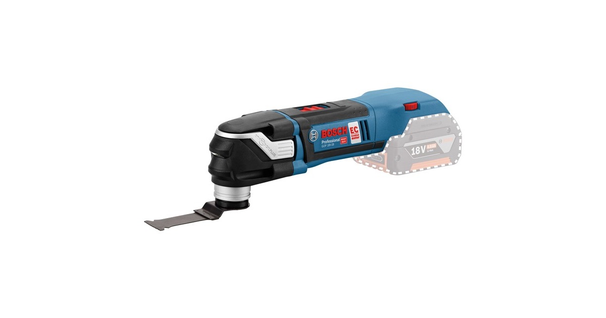 Bosch Akku-Multi-Cutter GOP 18V-28 solo Professional, 18Volt, Multifunktions-Werkzeug(blau/schwarz, ohne Akku und Ladegerät)