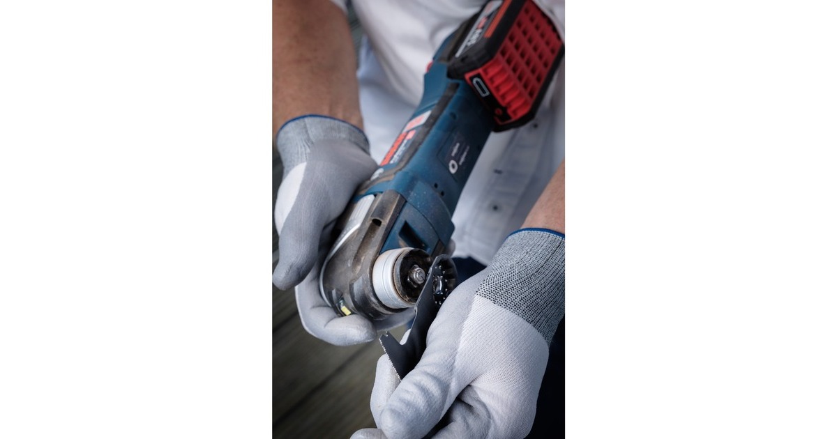 Bosch Akku-Multi-Cutter GOP 18V-28 solo Professional, 18Volt, Multifunktions-Werkzeug(blau/schwarz, ohne Akku und Ladegerät)