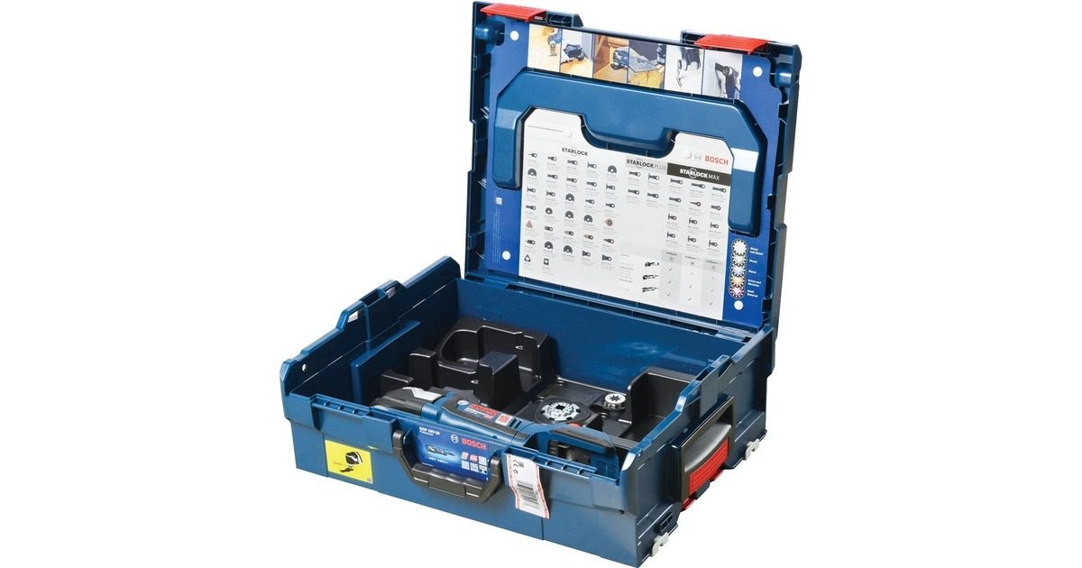 Bosch Akku-Multi-Cutter GOP 18V-28 solo Professional, Multifunktions-Werkzeug(blau/schwarz, ohne Akku und Ladegerät)