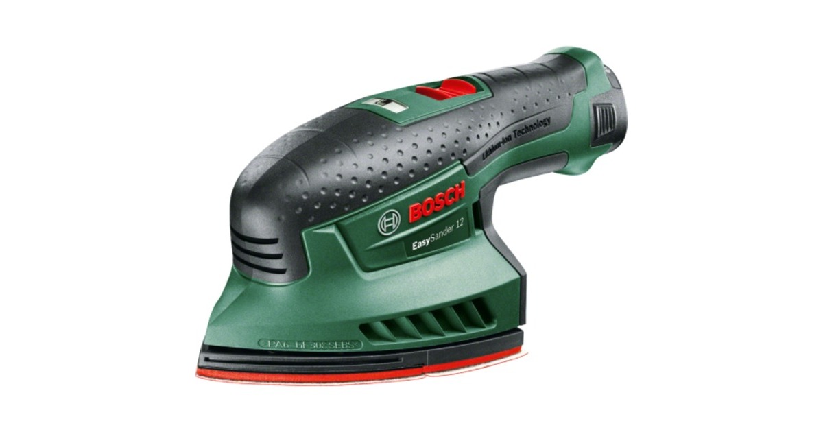 Bosch Akku-Multischleifer EasySander 12, 12Volt(grün/schwarz, Li-Ion Akku 2,0Ah) Bosch Akku-Multischleifer EasySander 12, 12Volt(grün/schwarz, Li-Ion Akku 2,0Ah)