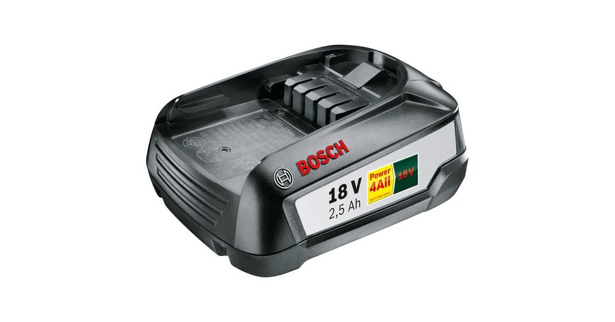 Bosch Akku PBA 18V 2.5Ah W-B(schwarz, POWER FOR ALL ALLIANCE)