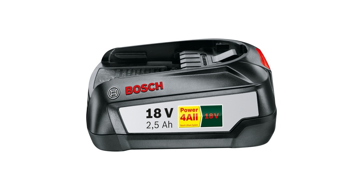 Bosch Akku PBA 18V 2.5Ah W-B(schwarz, POWER FOR ALL ALLIANCE)