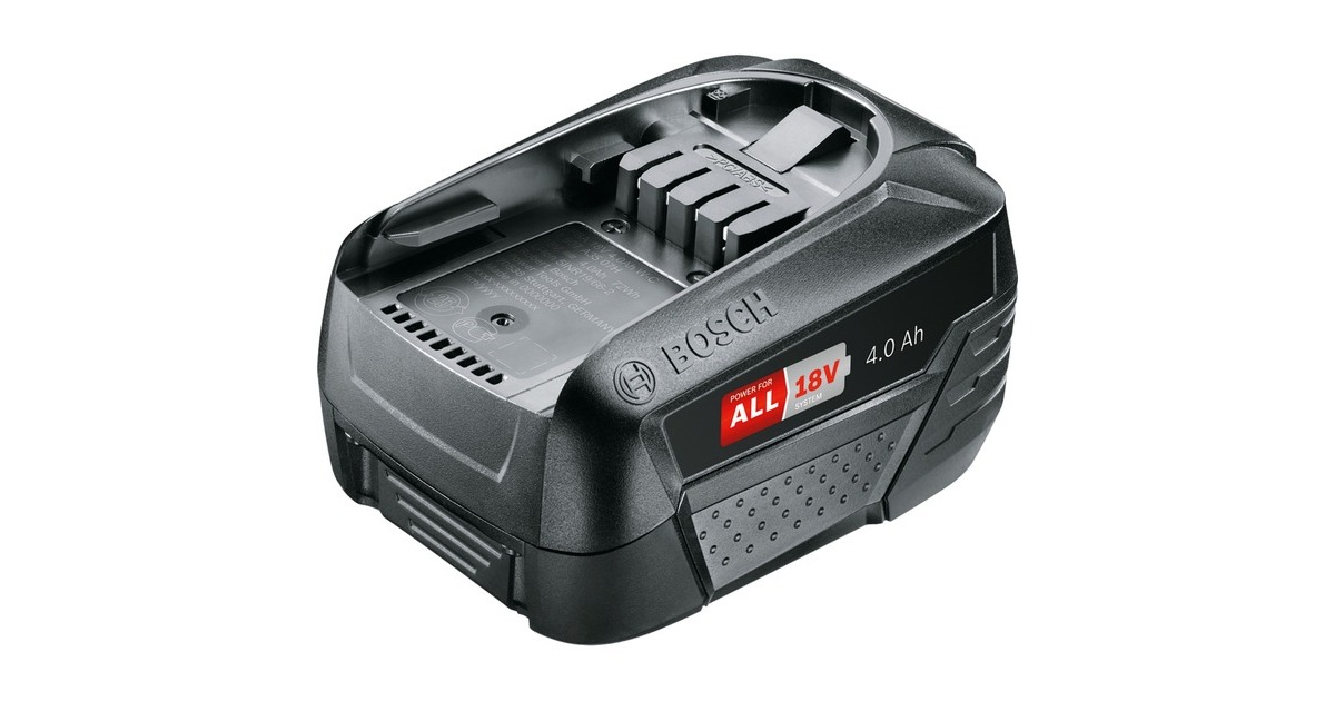 Bosch Akku PBA 18V 4.0Ah W-C(schwarz, POWER FOR ALL ALLIANCE)