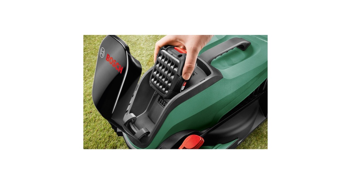 Bosch Akku-Rasenmäher CityMower 18V-32-300 Solo, 18Volt(grün/schwarz, ohne Akku und Ladegerät, POWER FOR ALL ALLIANCE)