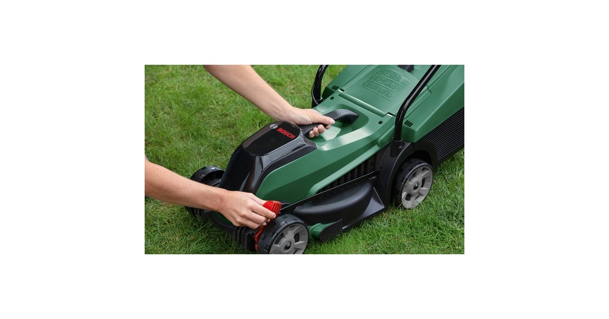 Bosch Akku-Rasenmäher CityMower 18V-32-300, 18Volt(grün/schwarz, Li-Ionen Akku 4,0Ah, POWER FOR ALL ALLIANCE)