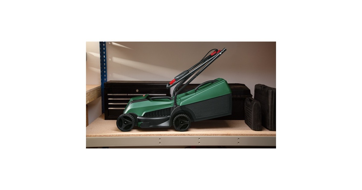 Bosch Akku-Rasenmäher EasyMower 18V-32-200, 18Volt(grün/schwarz, Li-Ionen Akku 3,0Ah, POWER FOR ALL ALLIANCE)