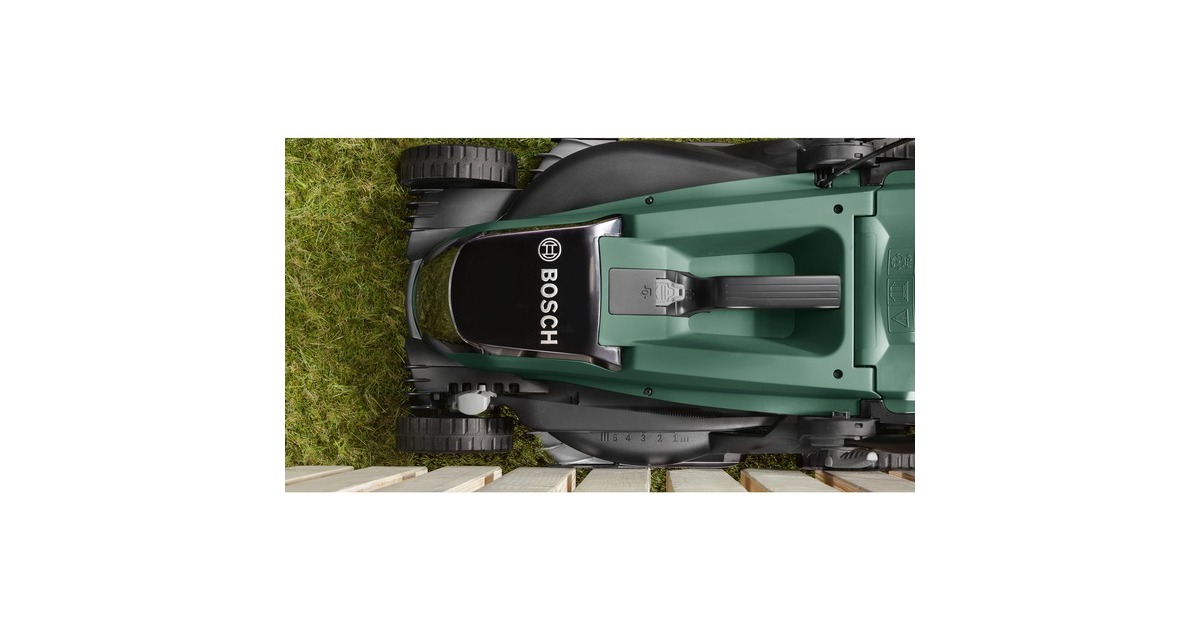 Bosch Akku-Rasenmäher EasyRotak 36-550(grün/schwarz, Li-Ionen Akku 4,0Ah, POWER FOR ALL)