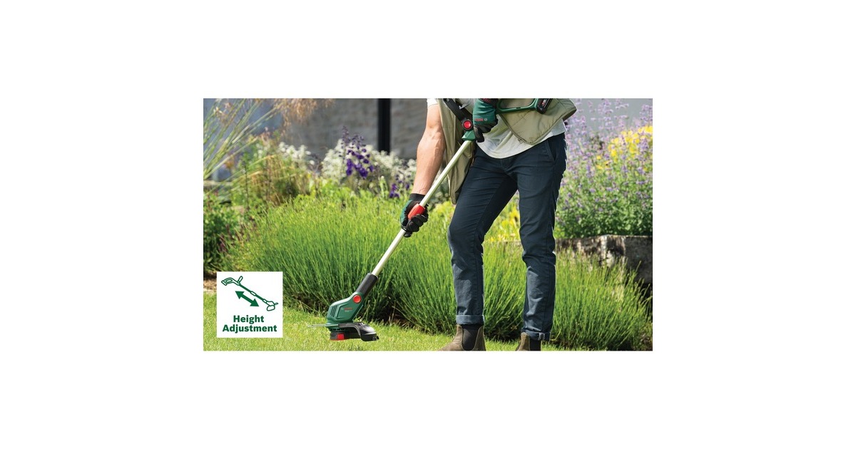 Bosch Akku-Rasentrimmer Advanced Brushcut 36V-23-750 Solo, 36Volt(grün/schwarz, ohne Akku und Ladegerät, POWER FOR ALL)