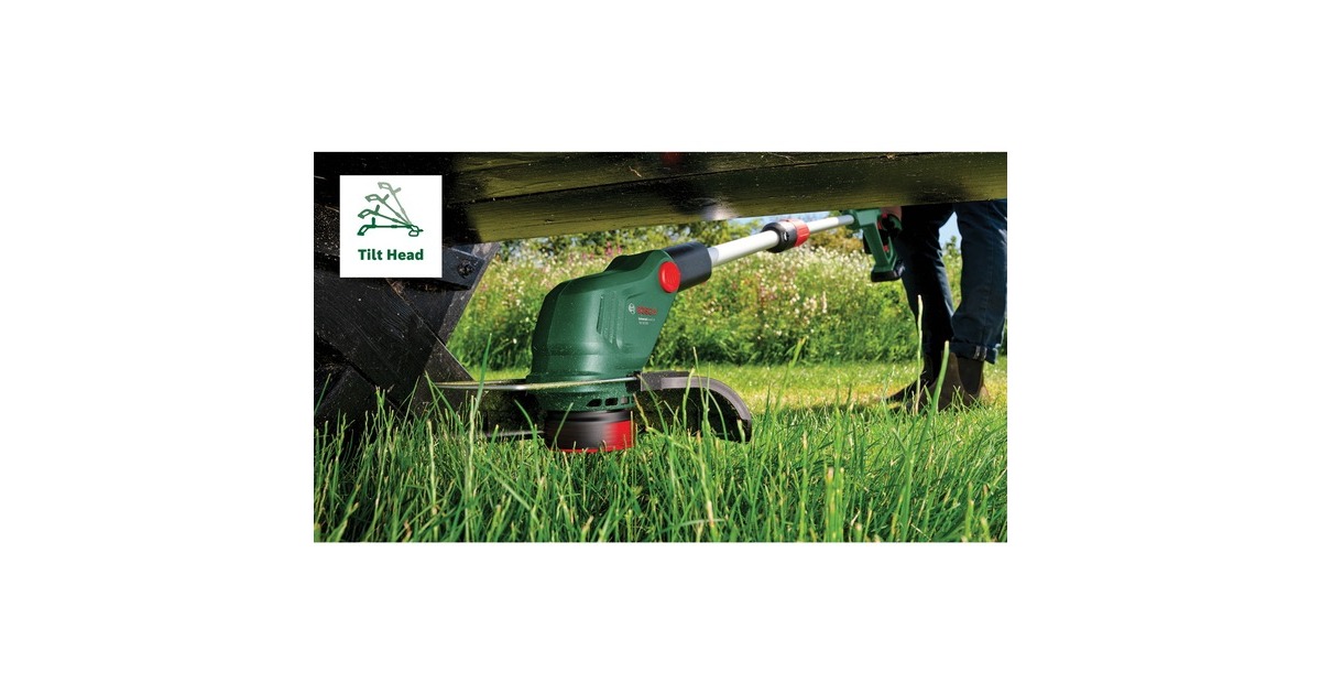 Bosch Akku-Rasentrimmer Advanced Brushcut 36V-23-750 Solo, 36Volt(grün/schwarz, ohne Akku und Ladegerät, POWER FOR ALL)