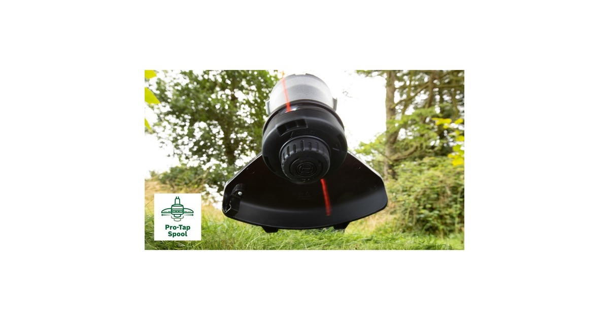 Bosch Akku-Rasentrimmer Advanced Brushcut 36V-23-750, 36Volt(grün/schwarz, Li-Ionen Akku 2,0Ah, POWER FOR ALL)