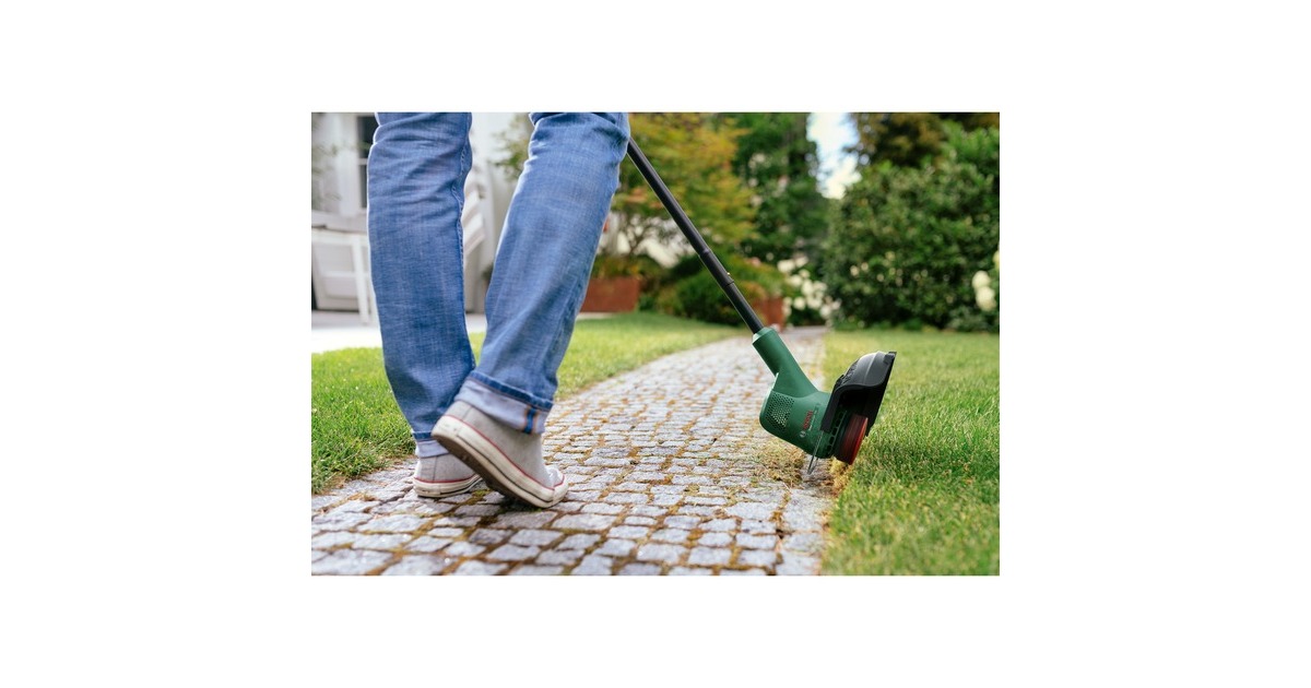Bosch Akku-Rasentrimmer EasyGrassCut 18-230, 18Volt(grün/schwarz, Li-Ionen Akku 2,0Ah, POWER FOR ALL ALLIANCE)