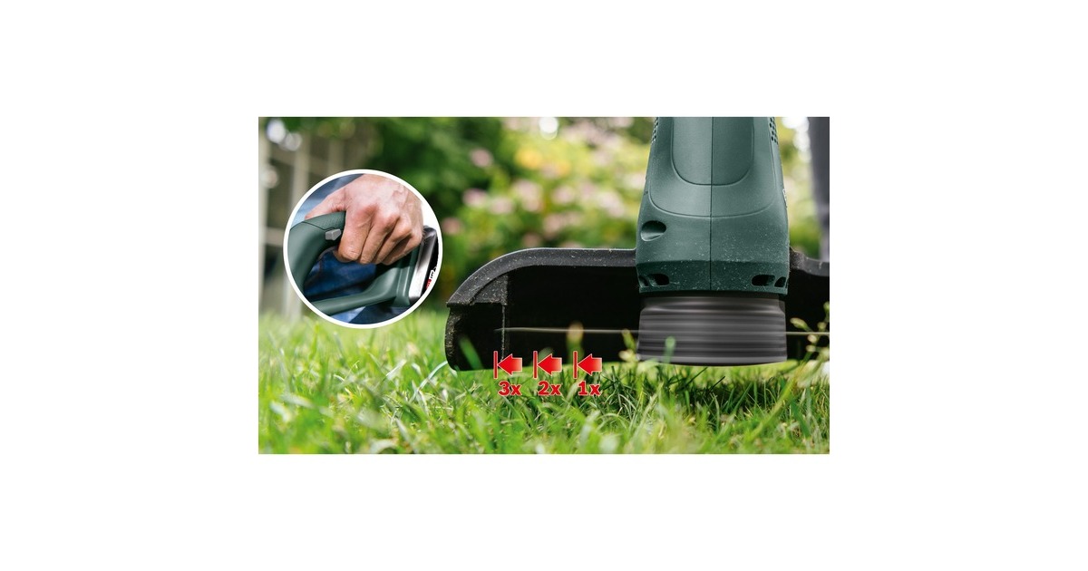 Bosch Akku-Rasentrimmer EasyGrassCut 18-26, 18Volt(grün/schwarz, ohne Akku und Ladegerät, POWER FOR ALL ALLIANCE)