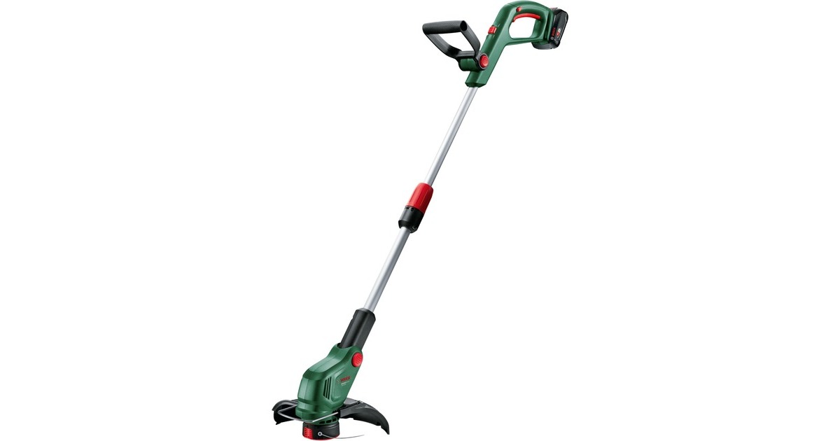Bosch Akku-Rasentrimmer UniversalGrassCut 18V-26-500, 18Volt(grün/schwarz, Li-Ionen Akku 2,0Ah, POWER FOR ALL ALLIANCE)