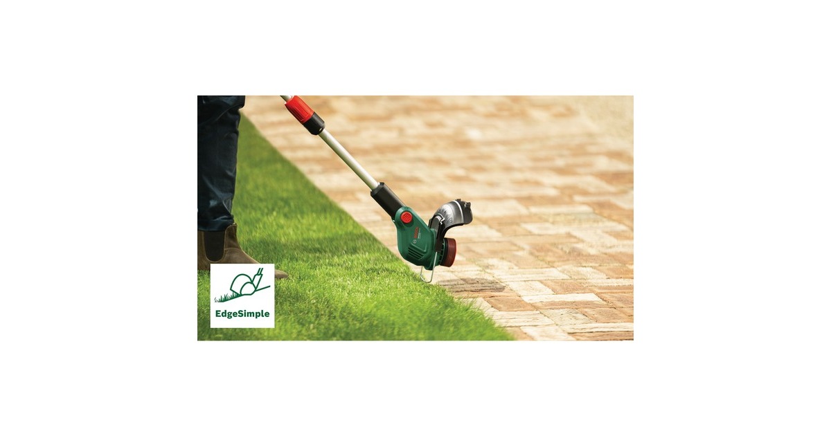 Bosch Akku-Rasentrimmer UniversalGrassCut 18V-26-500, 18Volt(grün/schwarz, Li-Ionen Akku 2,0Ah, POWER FOR ALL ALLIANCE)