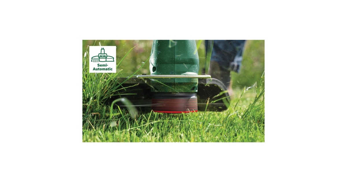 Bosch Akku-Rasentrimmer UniversalGrassCut 18V-26-500, 18Volt(grün/schwarz, Li-Ionen Akku 2,0Ah, POWER FOR ALL ALLIANCE)