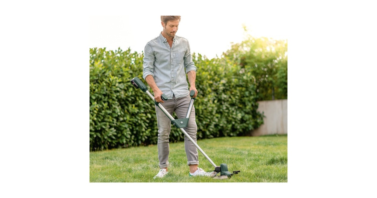 Bosch Akku-Rasentrimmer UniversalGrassCut 18V-26 Solo, 18Volt(grün/schwarz, ohne Akku und Ladegerät, POWER FOR ALL ALLIANCE)