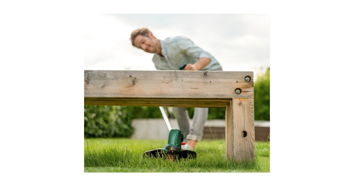 Bosch Akku-Rasentrimmer UniversalGrassCut 18V-26 Solo, 18Volt(grün/schwarz, ohne Akku und Ladegerät, POWER FOR ALL ALLIANCE)