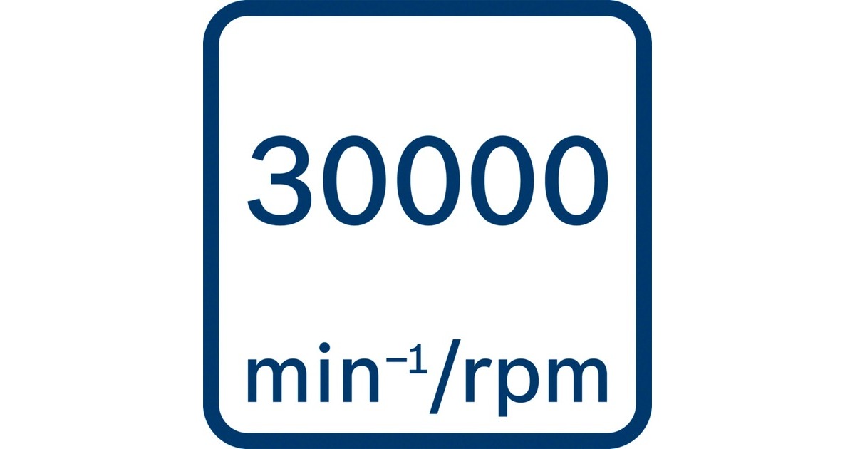 Bosch Akku-Rotationsschneider GCU 18V-30 Professional solo(blau/schwarz, ohne Akku und Ladegerät, in L-BOXX)