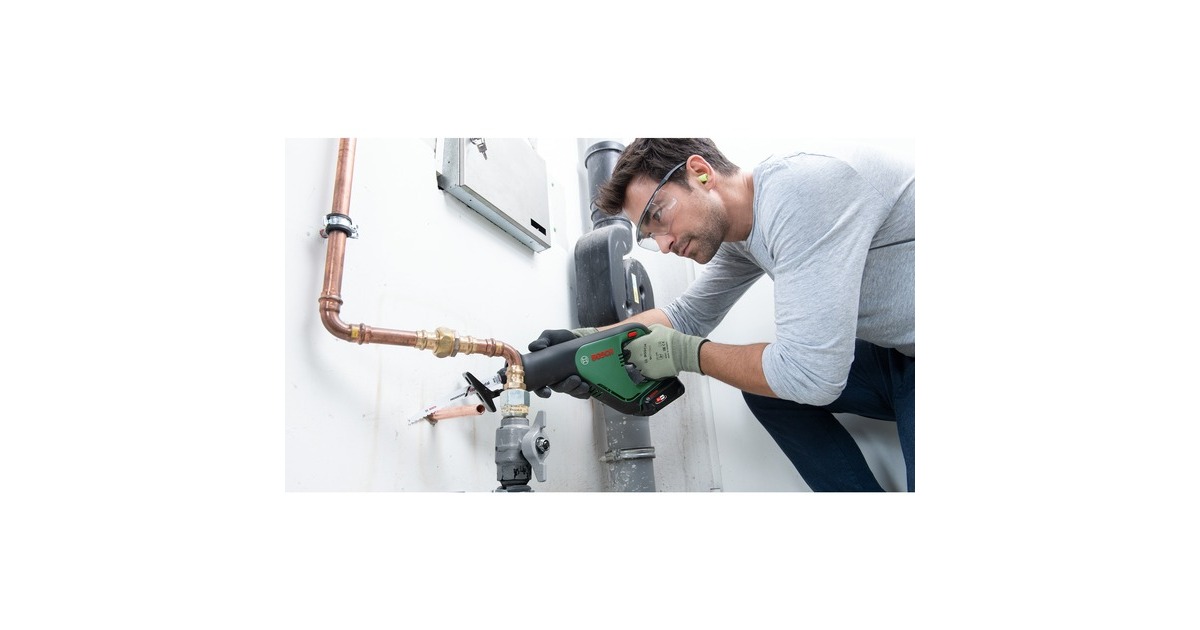 Bosch Akku-Säbelsäge AdvancedRecip 18(grün/schwarz, Li-Ionen Akku 2,5Ah, POWER FOR ALL ALLIANCE)