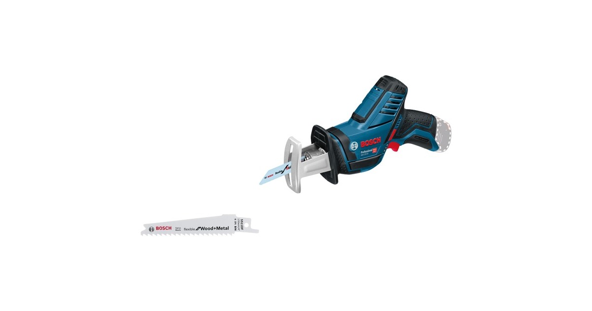 Bosch Akku-Säbelsäge GSA 12 V-14 Professional, 12Volt(blau/schwarz, ohne Akku und Ladegerät, in L-BOXX)