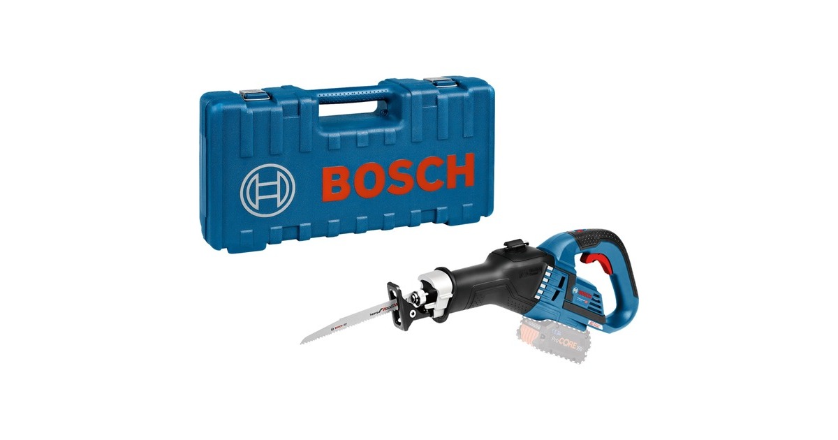 Bosch Akku-Säbelsäge GSA 18V-32 Professional solo, 18Volt(blau/schwarz, ohne Akku und Ladegerät, im Koffer)