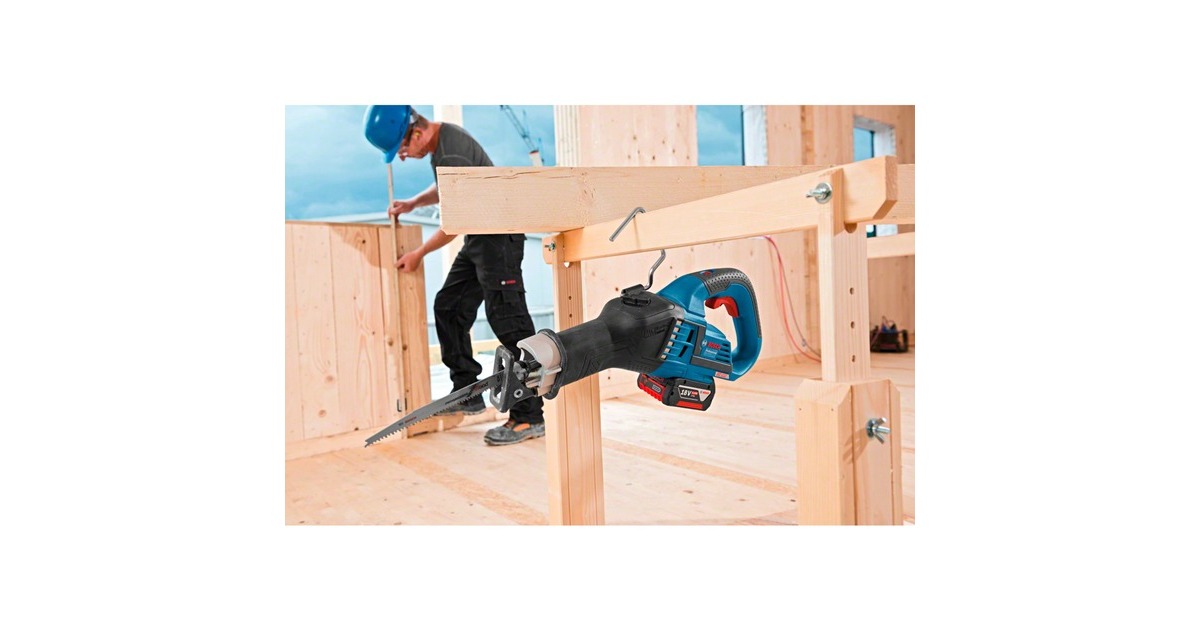 Bosch Akku-Säbelsäge GSA 18V-32 Professional solo, 18Volt(blau/schwarz, ohne Akku und Ladegerät)