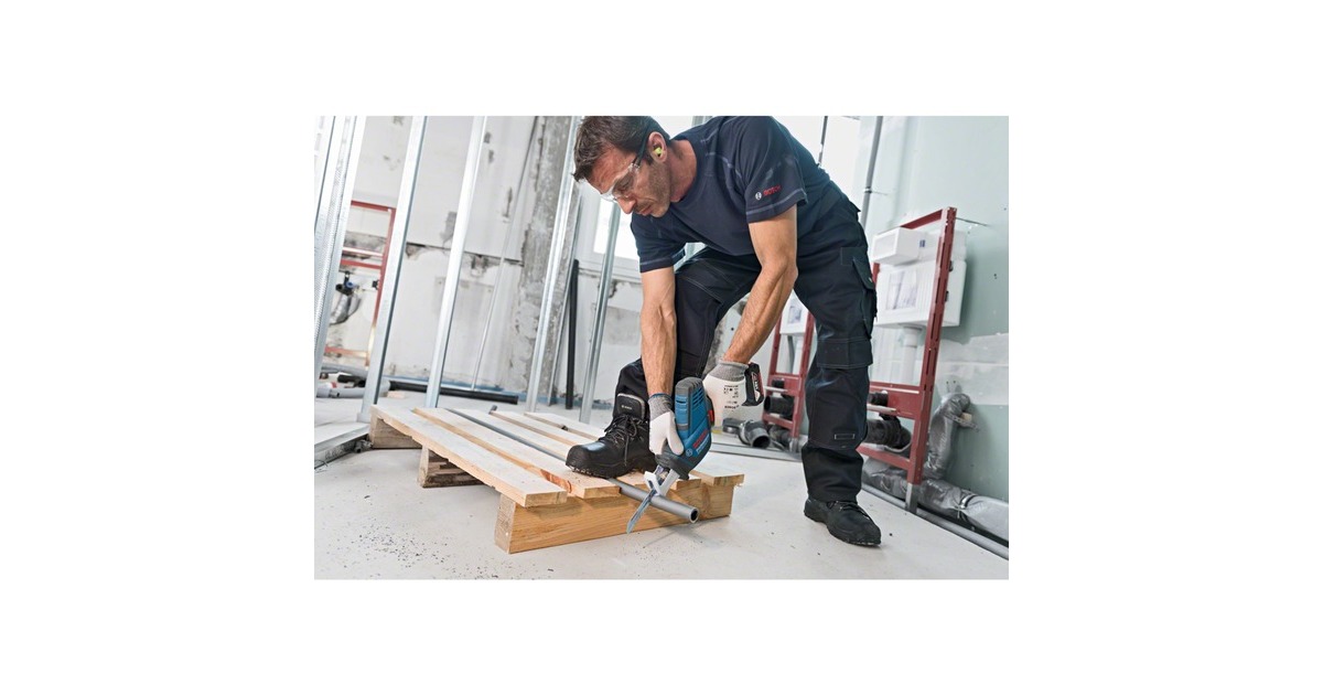 Bosch Akku-Säbelsäge GSA 18V-LI C Professional, 18Volt(blau/schwarz, 2x Li-Ionen Akku 5,0Ah, in L-BOXX)