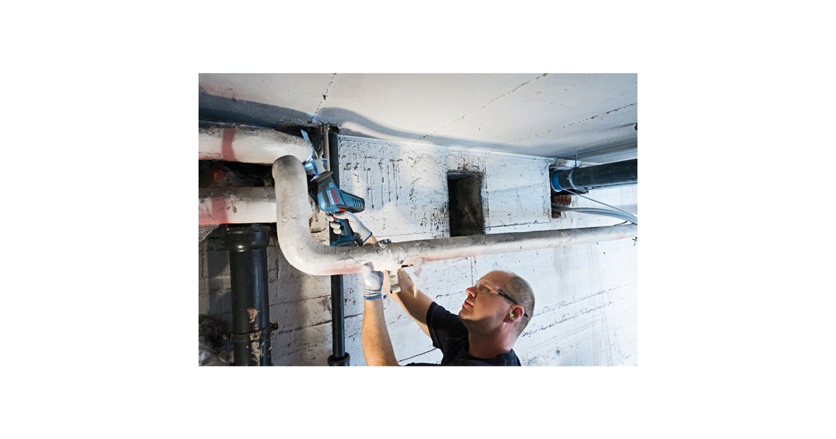 Bosch Akku-Säbelsäge GSA 18V-LI C Professional, 18Volt(blau/schwarz, 2x Li-Ionen Akku 5,0Ah, in L-BOXX)