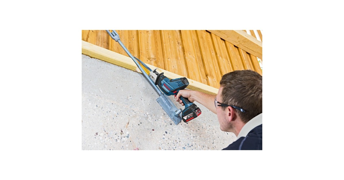 Bosch Akku-Säbelsäge GSA 18V-LI C Professional solo, 18Volt(blau/schwarz, ohne Akku und Ladegerät)