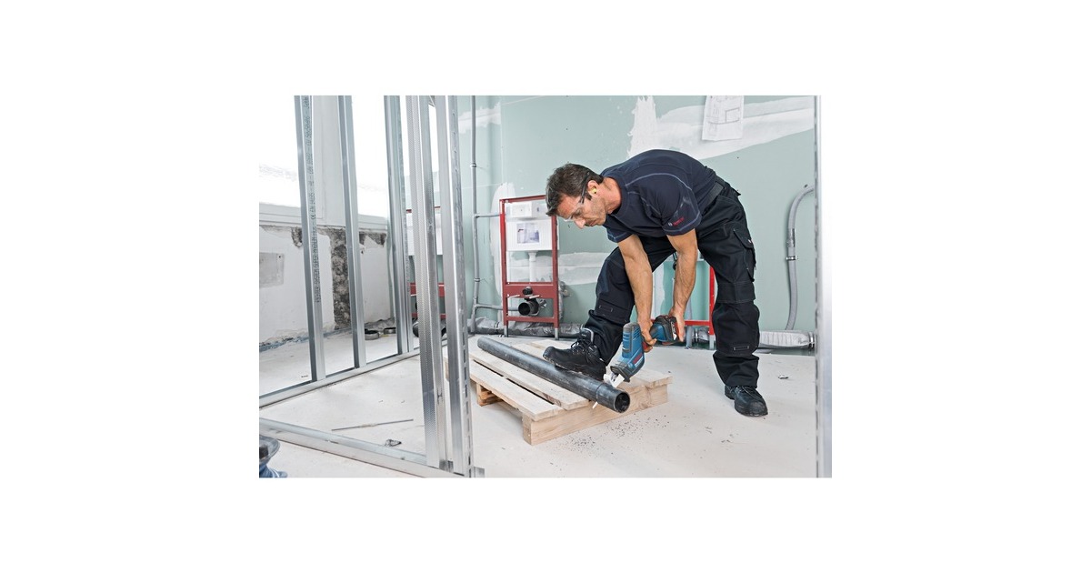 Bosch Akku-Säbelsäge GSA 18V-LI C Professional solo, 18Volt(blau/schwarz, ohne Akku und Ladegerät)