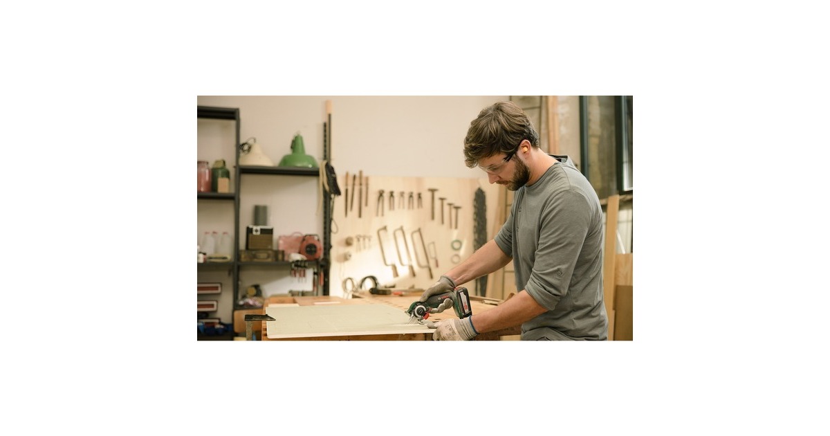 Bosch Akku-Säge NanoBlade AdvancedCut 18 solo, 18Volt, Kettensäge(grün/schwarz, ohne Akku und Ladegerät, POWER FOR ALL ALLIANCE)