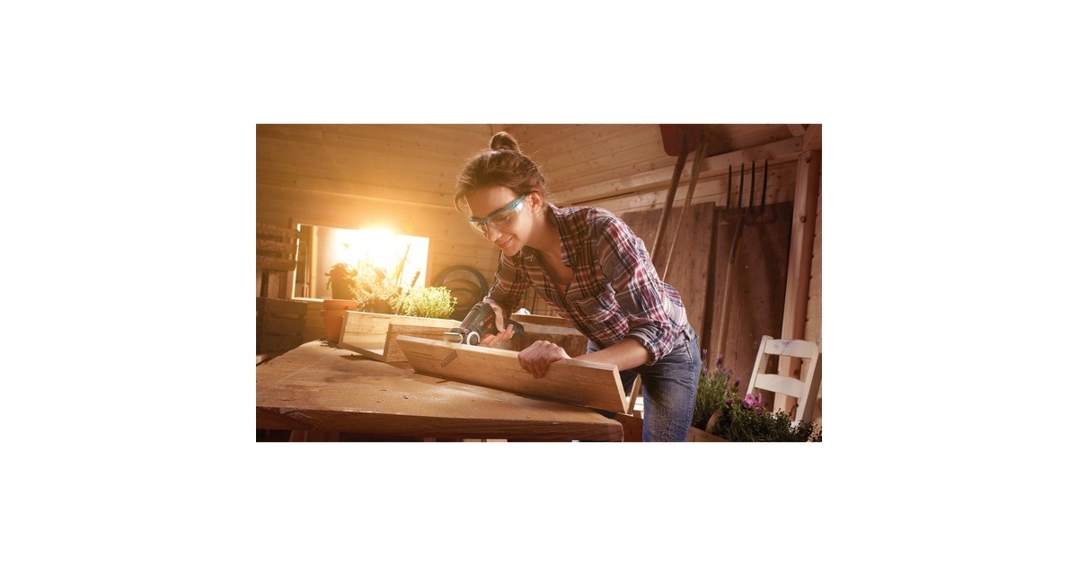 Bosch Akku-Säge NanoBlade EasyCut 12, 12Volt, Kettensäge(grün/schwarz, Li-Ion-Akku 2,0Ah, im Koffer)