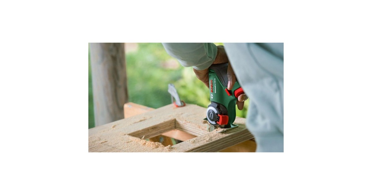 Bosch Akku-Säge NanoBlade UniversalCut 18V-65, 18Volt, Kettensäge(grün/schwarz, Li-Ionen Akku 2,5Ah, POWER FOR ALL ALLIANCE)