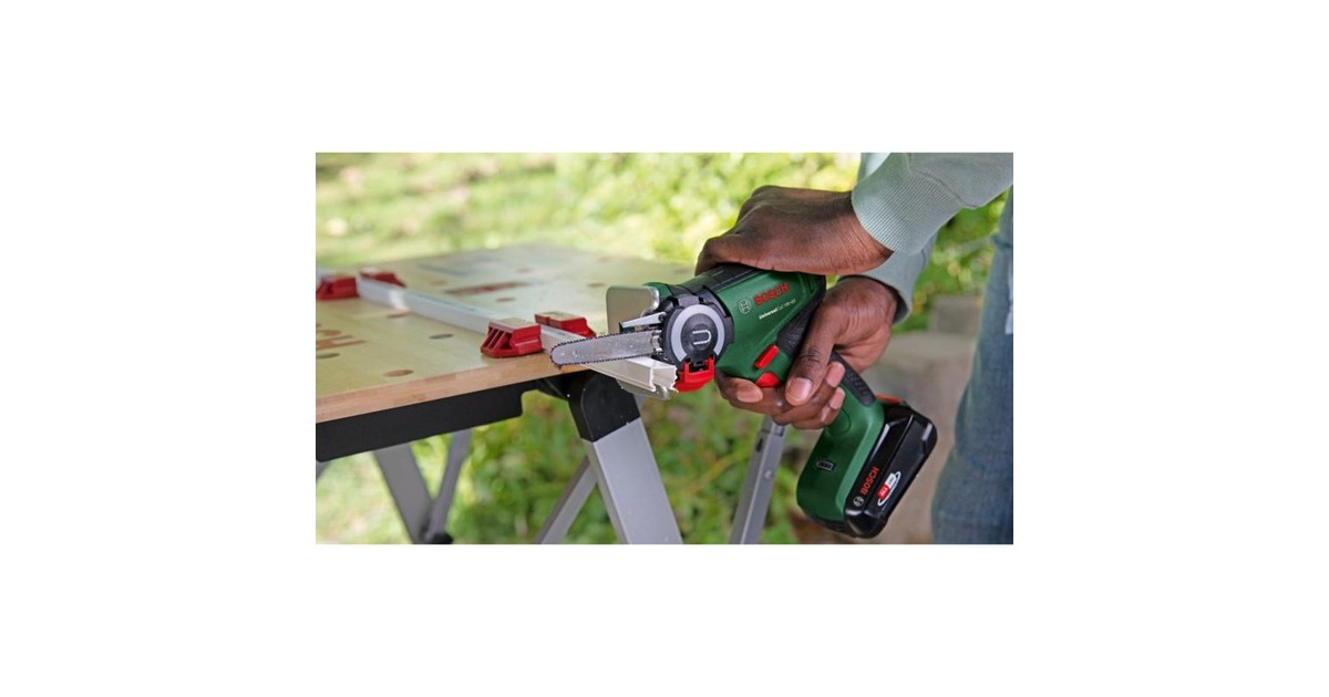 Bosch Akku-Säge NanoBlade UniversalCut 18V-65, 18Volt, Kettensäge(grün/schwarz, Li-Ionen Akku 2,5Ah, POWER FOR ALL ALLIANCE)