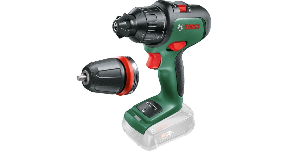 Bosch Akku-Schlagbohrschrauber AdvancedImpact 18(grün/schwarz, ohne Akku und Ladegerät, POWER FOR ALL ALLIANCE)