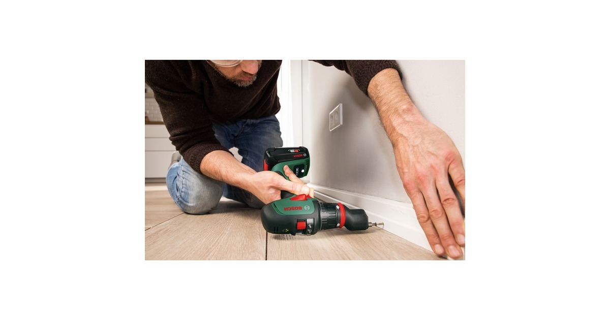 Bosch Akku-Schlagbohrschrauber AdvancedImpact 18, mit Aufsätzen(grün/schwarz, 2x Li-Ionen Akku 2,5Ah, Koffer, POWER FOR ALL ALLIANCE)