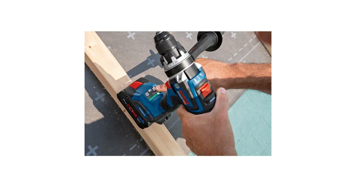 Bosch Akku-Schlagbohrschrauber BITURBO GSB 18V-150 C Professional solo, 18Volt(blau/schwarz, ohne Akku und Ladegerät, L-BOXX)