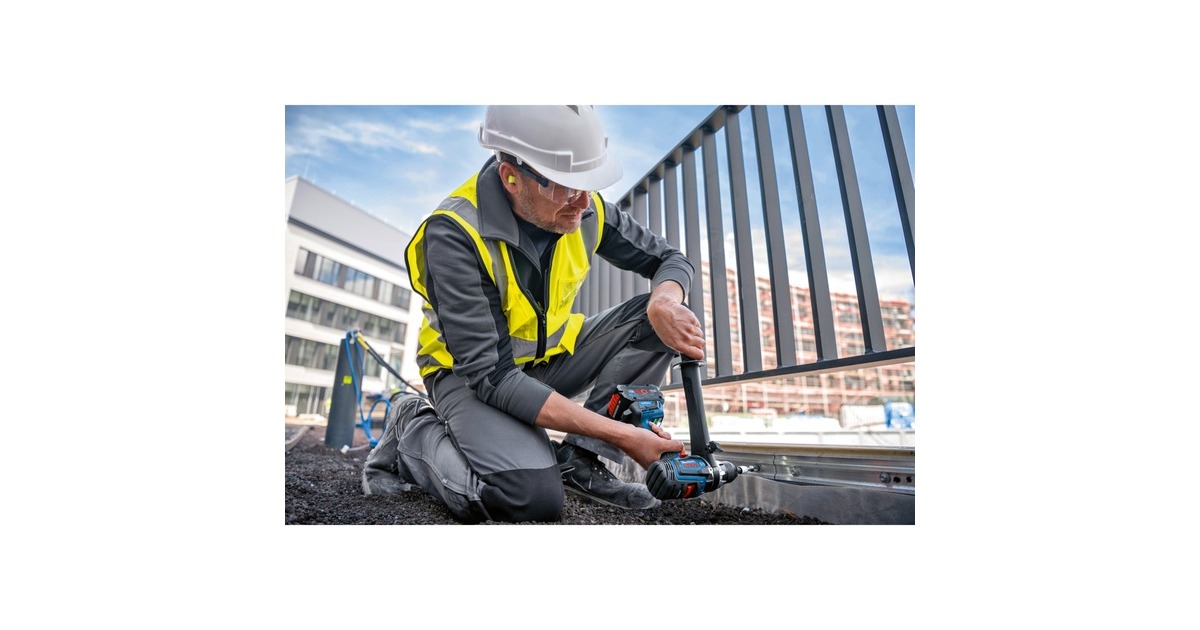 Bosch Akku-Schlagbohrschrauber BITURBO GSB 18V-150 C Professional solo, 18Volt(blau/schwarz, ohne Akku und Ladegerät, L-BOXX)