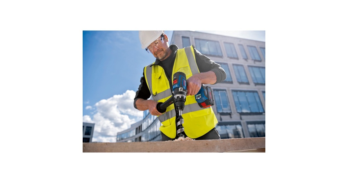 Bosch Akku-Schlagbohrschrauber BITURBO GSB 18V-150 C Professional solo, 18Volt(blau/schwarz, ohne Akku und Ladegerät, L-BOXX)