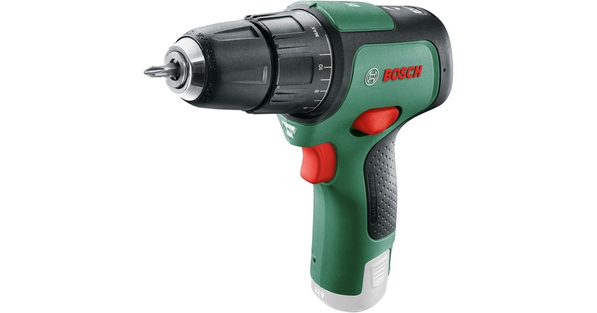 Bosch Akku-Schlagbohrschrauber EasyImpact 12 solo, 12Volt, Schlagbohrmaschine(grün/schwarz, ohne Akku und Ladegerät)
