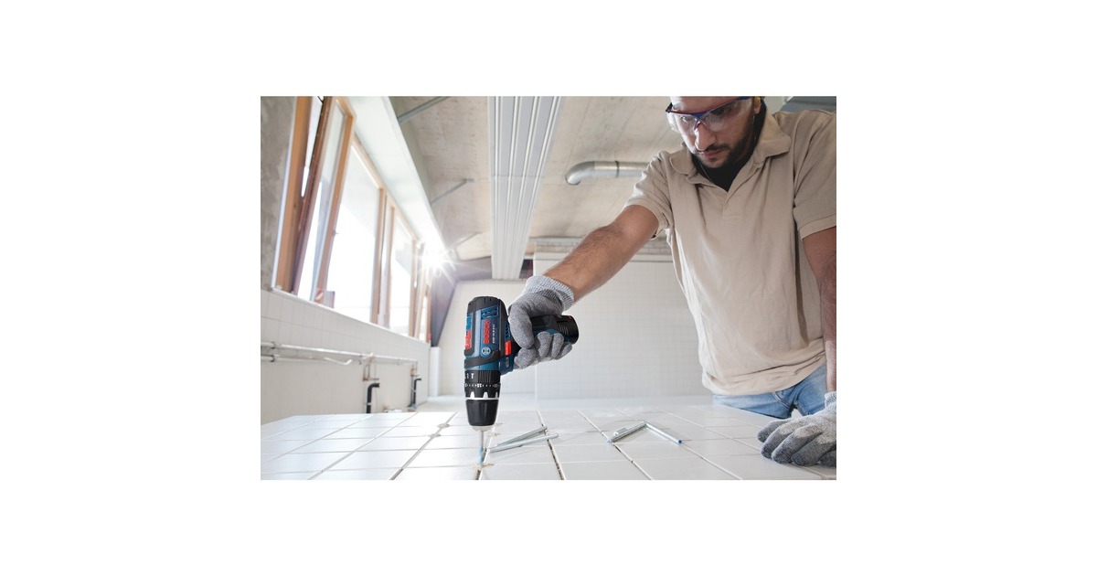 Bosch Akku-Schlagbohrschrauber GSB 12V-15 solo Professional, 12 Volt(blau/schwarz, ohne Akku und Ladegerät)