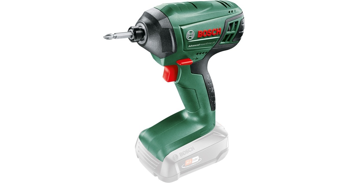 Bosch Akku-Schlagschrauber AdvancedImpactDrive 18(grün/schwarz, ohne Akku und Ladegerät, POWER FOR ALL ALLIANCE)