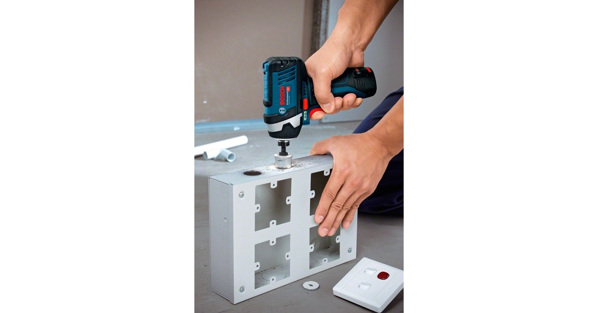 Bosch Akku-Schlagschrauber GDR 12V-105 Professional solo, 12Volt(blau/schwarz, ohne Akku und Ladegerät)