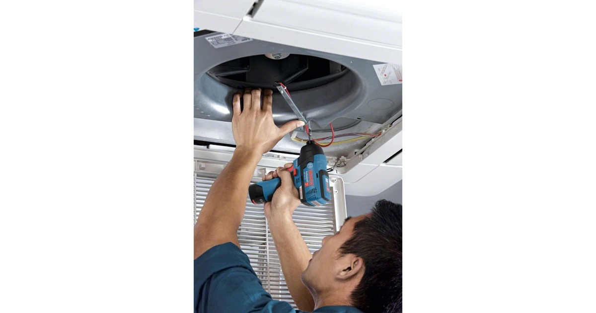 Bosch Akku-Schlagschrauber GDR 12V-110 Professional(blau/schwarz, 2x Li-Ionen Akku 3,0Ah, in L-BOXX)