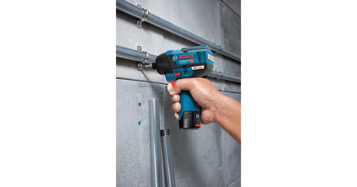 Bosch Akku-Schlagschrauber GDR 12V-110 Professional solo, 12Volt(blau/schwarz, ohne Akku und Ladegerät)