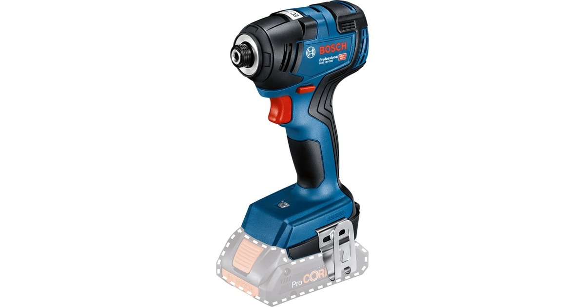 Bosch Akku-Schlagschrauber GDR 18V-200 Professional solo, 18Volt(blau/schwarz, ohne Akku und Ladegerät)