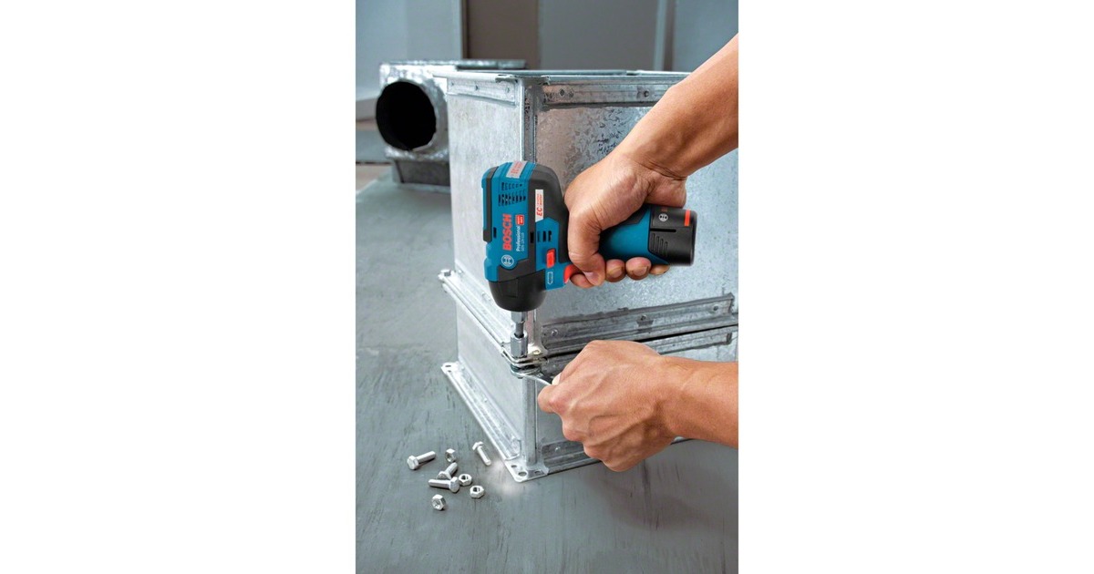 Bosch Akku-Schlagschrauber GDS 12V-115 Professional solo, 12Volt(blau/schwarz, ohne Akku und Ladegerät)