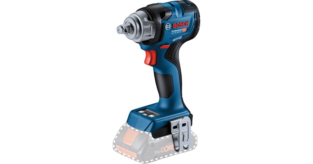 Bosch Akku-Schlagschrauber GDS 18V-330 HC Professional solo(blau/schwarz, ohne Akku und Ladegerät, in L-BOXX)