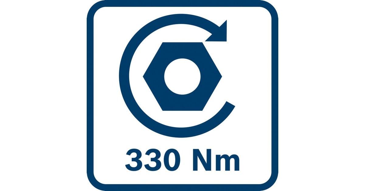 Bosch Akku-Schlagschrauber GDS 18V-330 HC Professional solo(blau/schwarz, ohne Akku und Ladegerät, in L-BOXX)