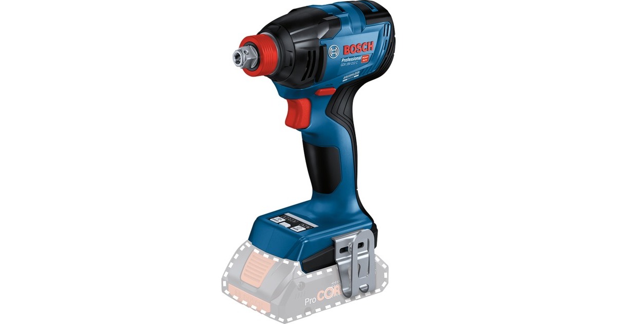 Bosch Akku-Schlagschrauber GDX 18V-210 C Professional solo, 18Volt(blau/schwarz, ohne Akku und Ladegerät)